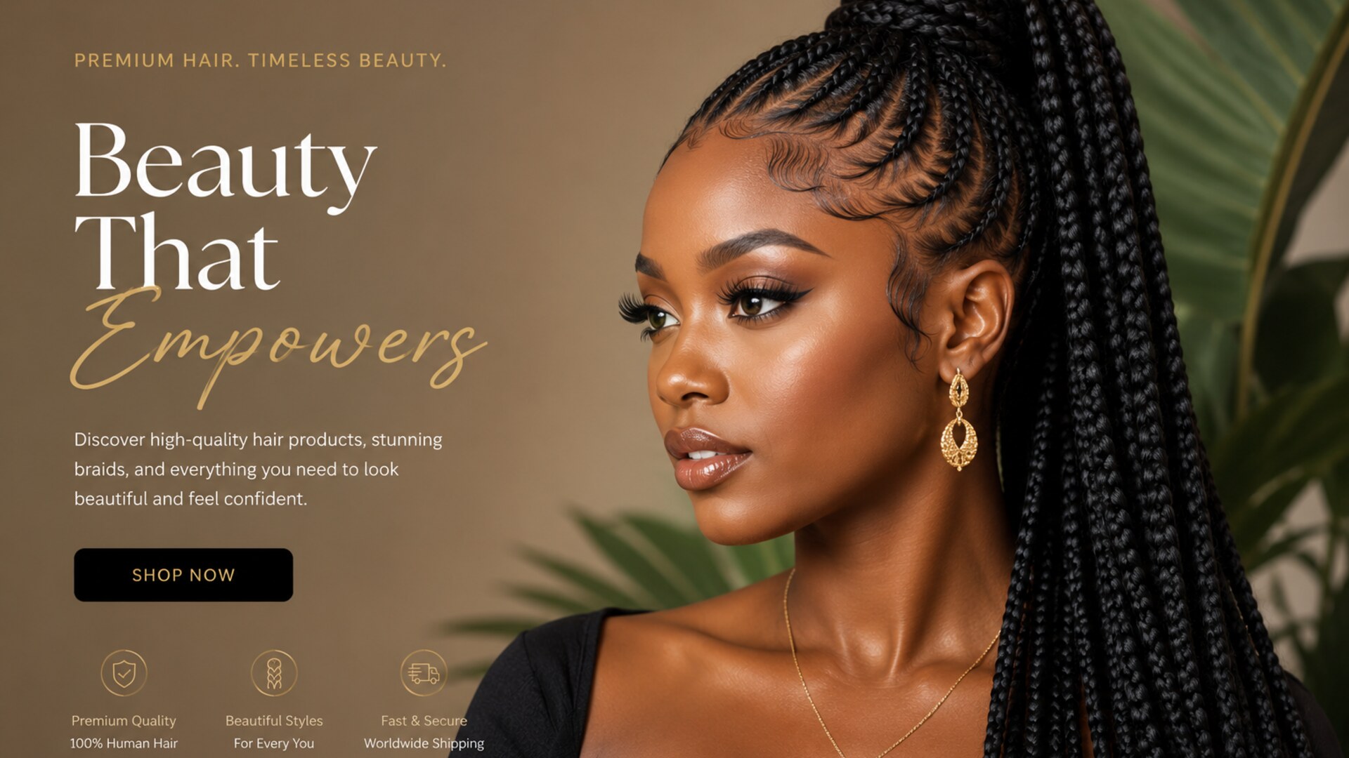 Styled By Mel — Beauty That Empowers. Premium hair products and braids.